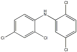 2,4-Dichlorophenyl 2,5-dichlorophenylamine Struktur