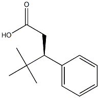 [R,(+)]-4,4-Dimethyl-3-phenylvaleric acid Struktur