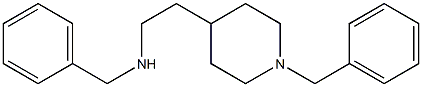 1-Benzyl-4-(2-benzylaminoethyl)piperidine Struktur