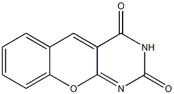 2H-[1]Benzopyrano[2,3-d]pyrimidine-2,4(3H)-dione Struktur