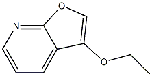 3-Ethoxyfuro[2,3-b]pyridine Struktur