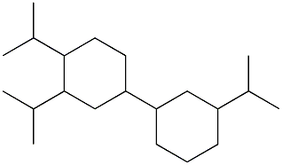 3,3',4-Triisopropyl-1,1'-bicyclohexane Struktur