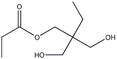 Propionic acid 2,2-bis(hydroxymethyl)butyl ester Struktur