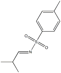 N-Isobutylidene-4-methylbenzenesulfonamide Struktur