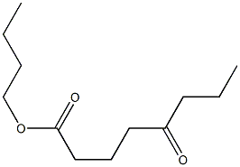 5-Ketocaprylic acid butyl ester Struktur