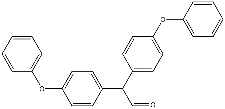 ビス(4-フェノキシフェニル)アセトアルデヒド 化學(xué)構(gòu)造式