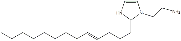 1-(2-Aminoethyl)-2-(4-tridecenyl)-4-imidazoline Struktur