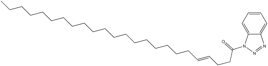 1-(1-Oxo-4-tetracosenyl)-1H-benzotriazole Struktur