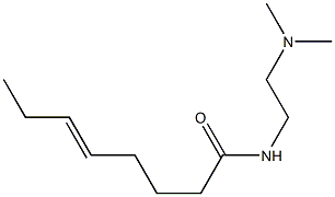 N-[2-(Dimethylamino)ethyl]-5-octenamide Struktur