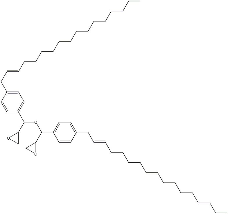 4-(2-Heptadecenyl)phenylglycidyl ether Struktur