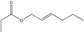 Propionic acid 2-hexenyl ester Struktur