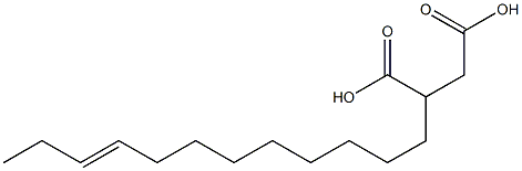 2-(9-Dodecenyl)succinic acid Struktur