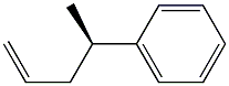 (4R)-4-Phenyl-1-pentene Struktur