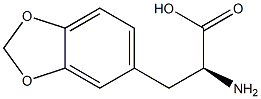 3-(1,3-Benzodioxole-5-yl)-L-alanine Struktur