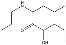 6-(Propylamino)-4-hydroxy-5-nonanone Struktur