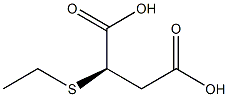 [R,(+)]-(Ethylthio)succinic acid Struktur