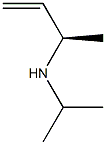 [R,(-)]-N-Isopropyl-1-methylallylamine Struktur