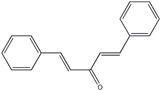 (E)-1-Phenyl-2-(3-phenylacryloyl)ethene Struktur