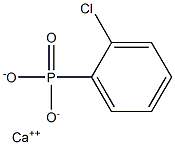 2-Chlorophenylphosphonic acid calcium salt Struktur