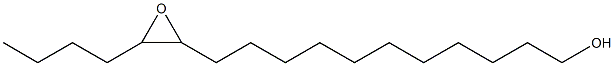 12,13-Epoxyheptadecan-1-ol Struktur