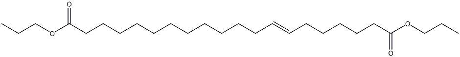 13-Icosenedioic acid dipropyl ester Struktur