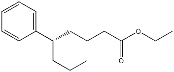 [S,(+)]-5-Phenyloctanoic acid ethyl ester Struktur