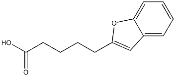 5-(Benzofuran-2-yl)valeric acid Struktur