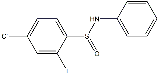 2-Iodo-N-phenyl-4-chlorobenzenesulfinamide Struktur