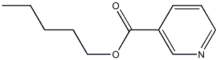 Nicotinic acid pentyl ester Struktur