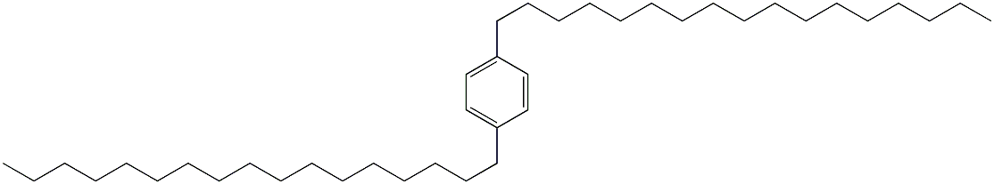 1,4-Diheptadecylbenzene Struktur