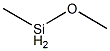 Methyl(methoxy)silane Struktur