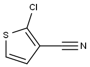 2-Chlorothiophene-3-carbonitrile Struktur