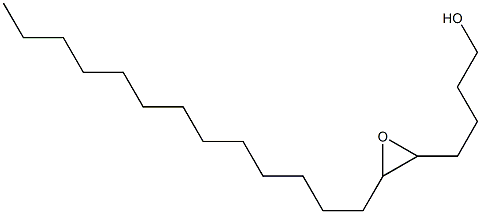 5,6-Epoxynonadecan-1-ol Struktur