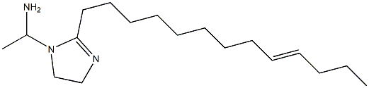 1-(1-Aminoethyl)-2-(9-tridecenyl)-2-imidazoline Struktur