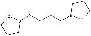 N,N'-Bis(1,2-oxaborolan-2-yl)ethylenediamine Struktur