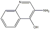 3-Amino-4-hydroxyquinoline Struktur