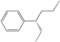 [S,(+)]-3-Phenylhexane Struktur