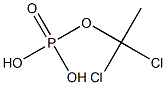 Phosphoric acid dihydrogen (1,1-dichloroethyl) ester Struktur