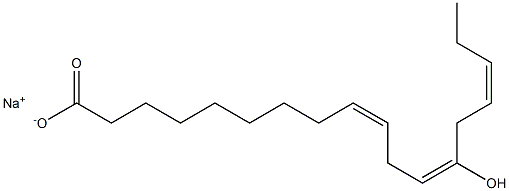 13-Hydroxylinoleic acid sodium salt Struktur