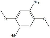 2,5-Dimethoxy-p-phenylenediamine Struktur