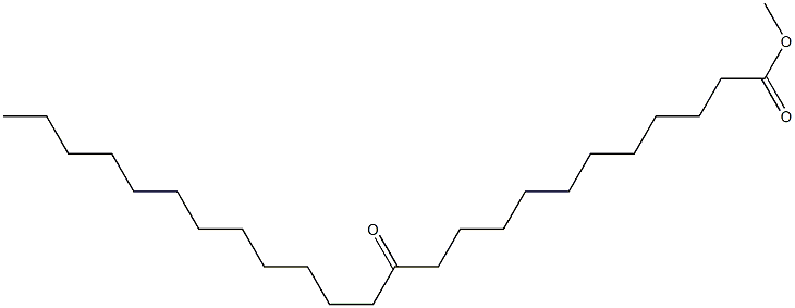 12-Oxotetracosanoic acid methyl ester Struktur