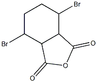 3,6-Dibromo-1,2-cyclohexanedicarboxylic anhydride Struktur