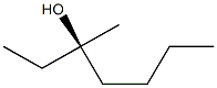 [R,(+)]-3-Methyl-3-heptanol Struktur