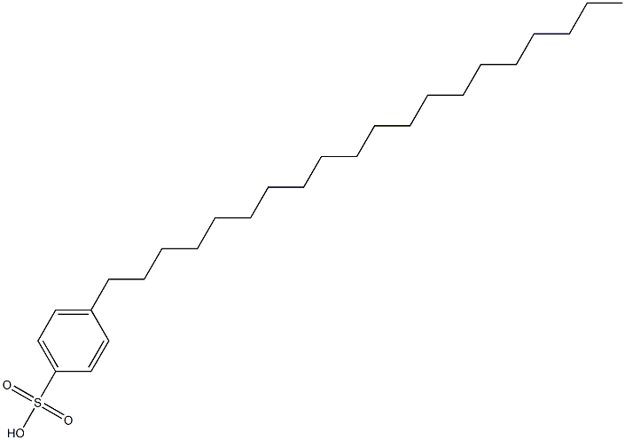 4-Icosylbenzenesulfonic acid Struktur