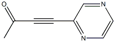 1-(Pyrazin-2-yl)-1-butyn-3-one Struktur