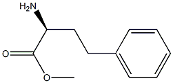 [S,(+)]-2-Amino-4-phenylbutyric acid methyl ester Struktur