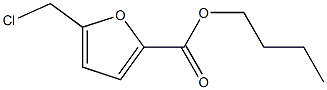 5-(Chloromethyl)-2-furancarboxylic acid butyl ester Struktur