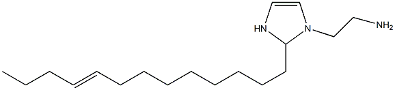 1-(2-Aminoethyl)-2-(9-tridecenyl)-4-imidazoline Struktur