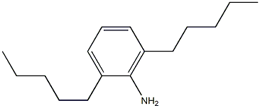 2,6-Dipentylaniline Struktur