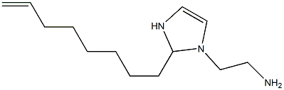 1-(2-Aminoethyl)-2-(7-octenyl)-4-imidazoline Struktur